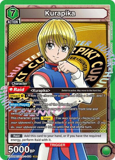 Kurapika (074) card