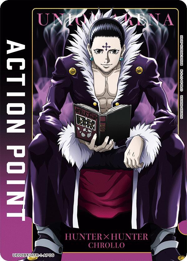 Action Point Card (AP06) (Chrollo) - UE02BT: HUNTER X HUNTER