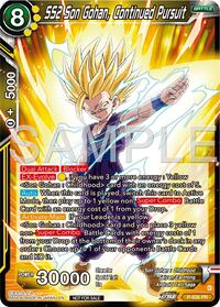 SS2 Son Gohan, Continued Pursuit (Zenkai Series Tournament Pack Vol.9) card art
