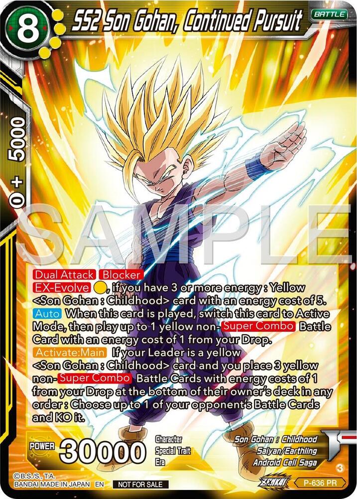 SS2 Son Gohan, Continued Pursuit (Zenkai Series Tournament Pack