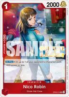 ニコ・ロビン　ジャッジ　プロモ ☆SALE商品☆】《状態A-》ニコ・ロビン 【公認ジャッジ