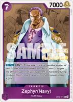 Zephyr (Navy) (Judge Pack Vol. 4) - One Piece Promotion Cards