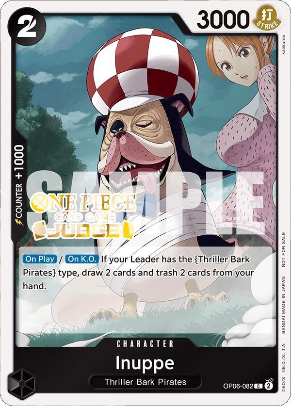 Inuppe (Judge Pack Vol. 4) - One Piece Promotion Cards - One Piece