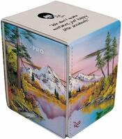 Bob Ross Alcove Flip Deck Box - Mighty Mountain Lake - Ultra Pro