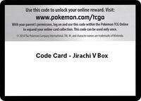 Code Card - Jirachi V Box from Miscellaneous Cards & Products Pokemon card image