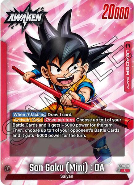 Son Goku (Mini) : DA - Starter Deck 6: Son Goku (Mini