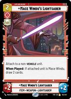 Mace Windu's Lightsaber - Twilight of the Republic - Star