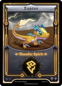 Zaptor - Elestrals Centaurbor Starter Deck [First Edition] trading card