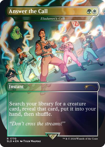 Answer the Call Eladamris Call Rainbow Foil