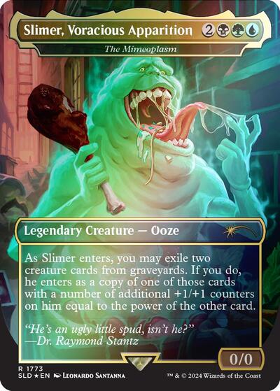 Slimer Voracious Apparition The Mimeoplasm Rainbow Foil