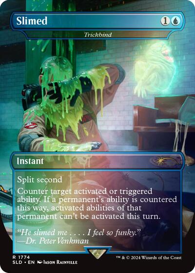 Slimed Trickbind Rainbow Foil