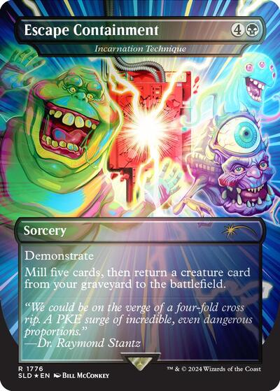 Escape Containment Incarnation Technique Rainbow Foil