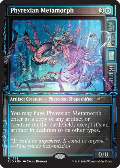 Phyrexian Metamorph Rainbow Foil