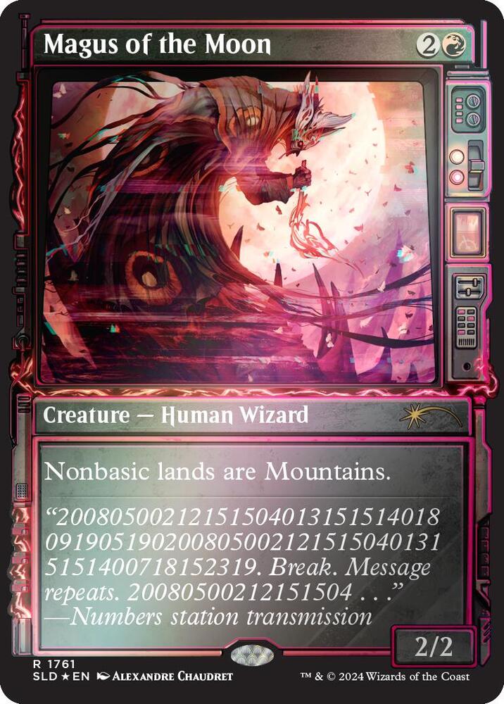 Magus of the Moon (Rainbow Foil) - Secret Lair Drop Series - Magic