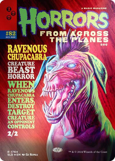 Ravenous Chupacabra 1764 Rainbow Foil