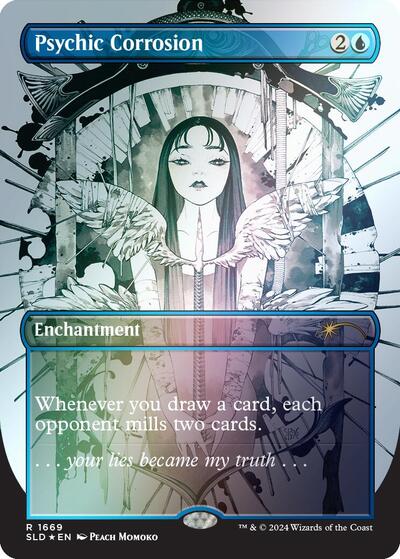 Psychic Corrosion Rainbow Foil