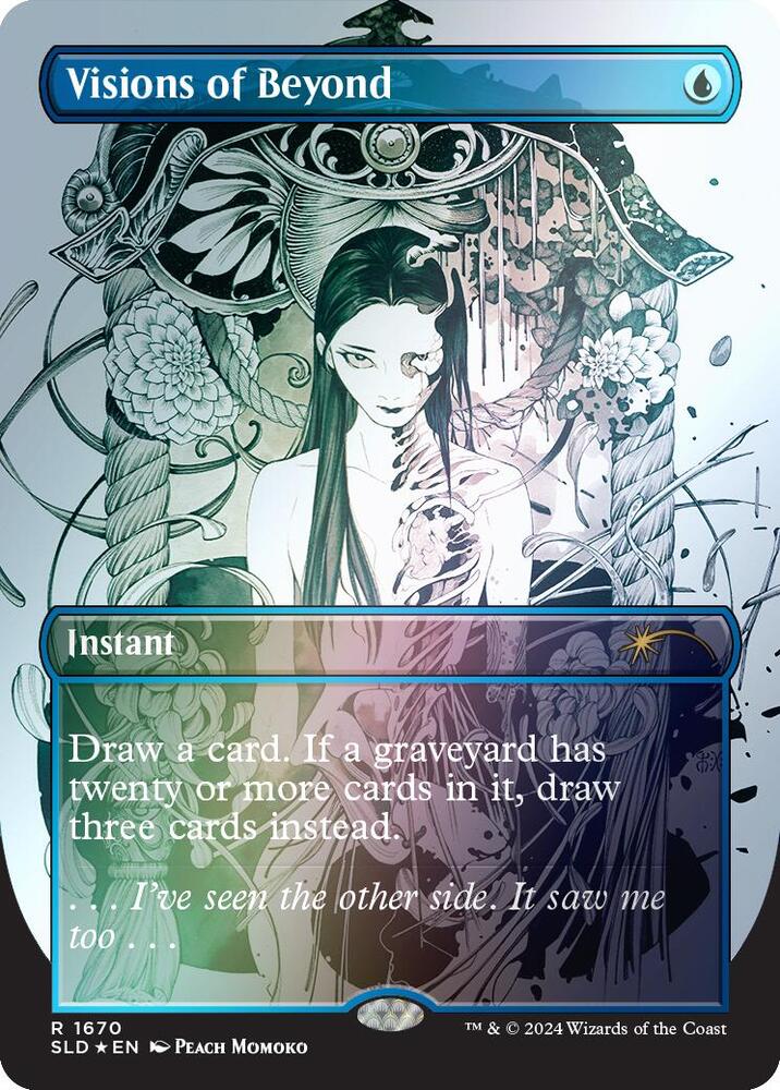 Visions of Beyond (Rainbow Foil) - Secret Lair Drop Series - Magic