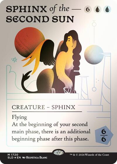 Sphinx of the Second Sun Rainbow Foil