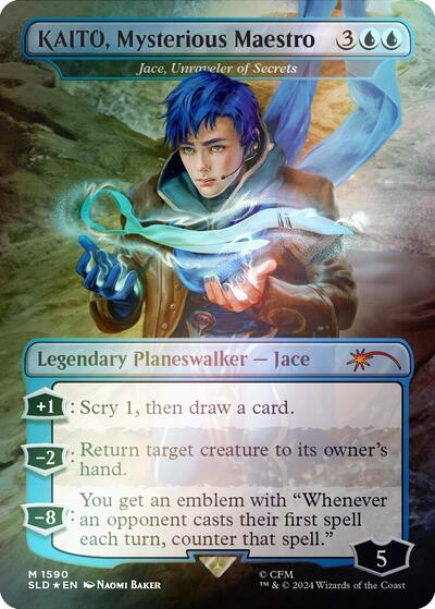 KAITO Mysterious Maestro Jace Unraveler of Secrets Rainbow Foil