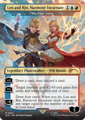 Len and Rin, Harmony Incarnate - The Royal Scions #1600 – Secret Lair Drop Series (Mythic)