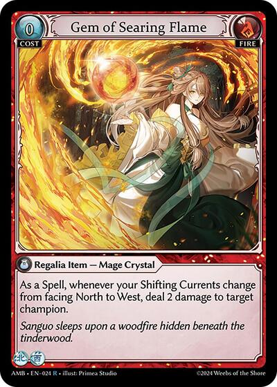 Gem of Searing Flame card
