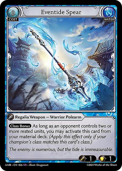 Eventide Spear card