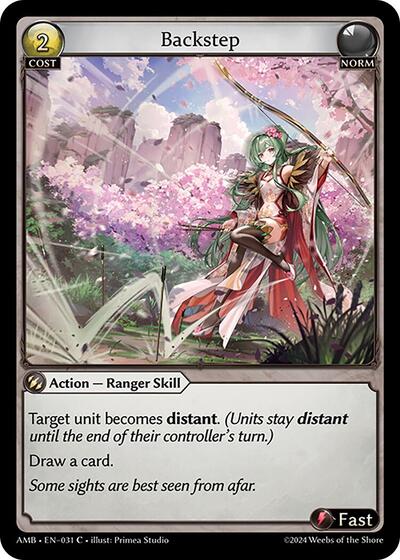 Backstep card