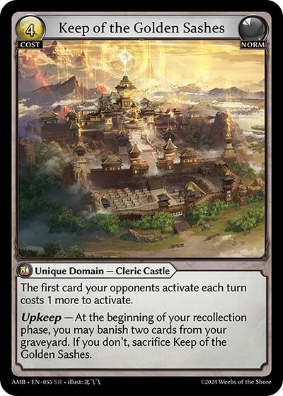Keep of the Golden Sashes card