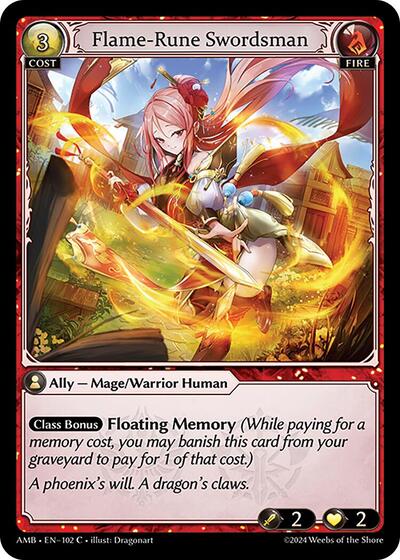 Flame-Rune Swordsman