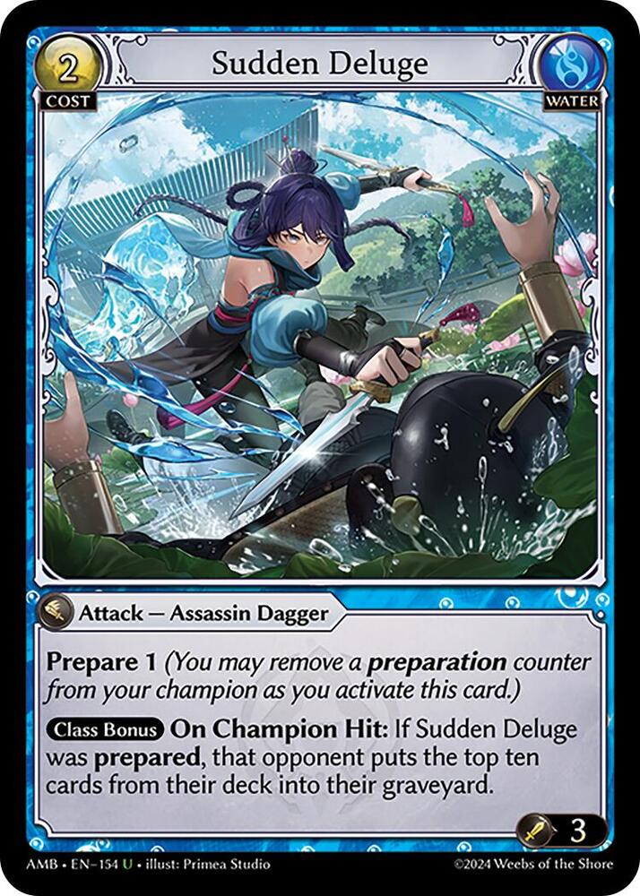 Sudden Deluge - Mortal Ambition - Grand Archive TCG - TCGplayer.com