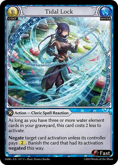 Tidal Lock — Foil Mortal Ambition Uncommon Grand Archive card — value and price