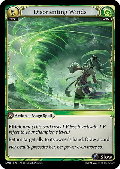 Disorienting Winds card