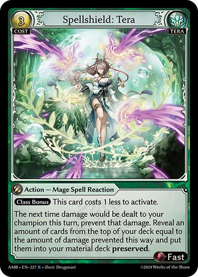 Spellshield: Tera card