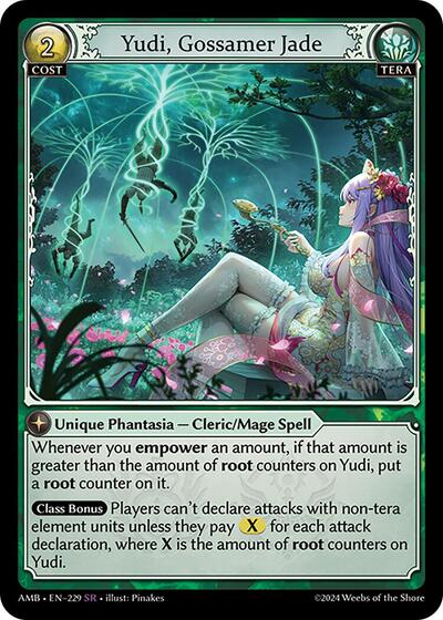 Yudi, Gossamer Jade card