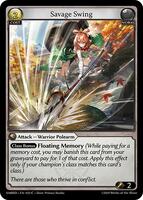 Savage Swing - Mortal Ambition Starter Decks - Grand Archive TCG