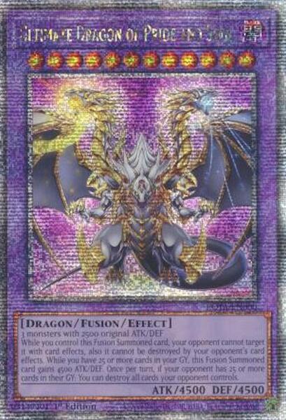 yugioh rage of the abyss best cards Yu-Gi-Oh! Card - Ultimate Dragon of Pride and Soul (25th Secret Rare) Rage  of the Abyss (ROTA)