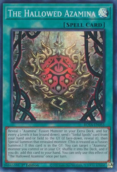 The Hallowed Azamina - Rage of the Abyss - YuGiOh - TCGplayer.com