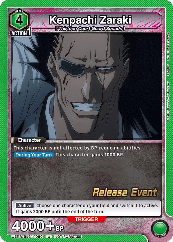 Kenpachi Zaraki (080) - UE01BT: BLEACH: Thousand-Year Blood War
