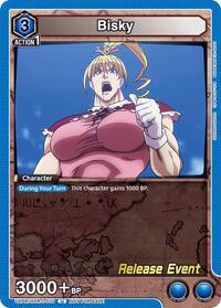 Bisky (010) - UE02BT: HUNTER X HUNTER Release Event Cards - Union Arena card