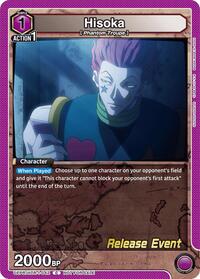 Hisoka (042) - UE02BT: HUNTER X HUNTER Release Event Cards - Union Arena card