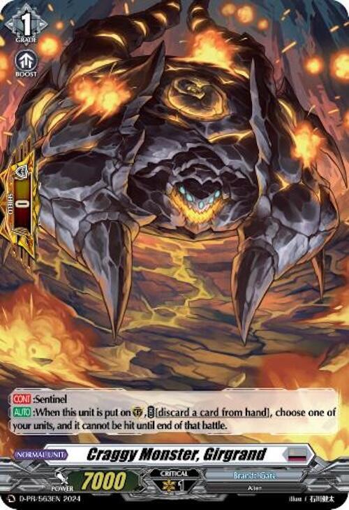 Craggy Monster, Girgrand (Foil)