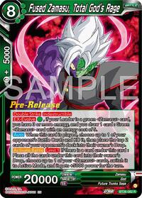 Fused Zamasu, Total God's Rage card art