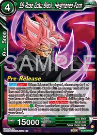 SS Rose Goku Black, Heightened Form card art