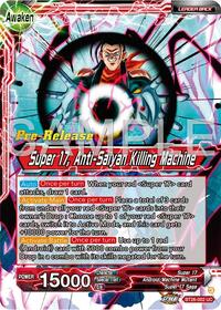 Hell Fighter 17 // Super 17, Anti-Saiyan Killing Machine card art
