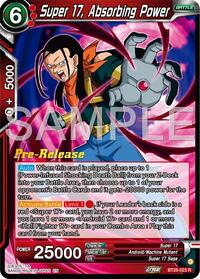 Super 17, Absorbing Power card art