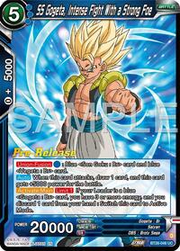 SS Gogeta, Intense Fight With a Strong Foe card art