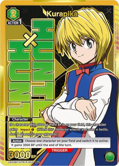 Kurapika (003) (R*) card