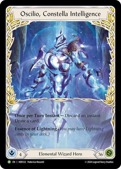 Oscilio, Constella Intelligence - HER122 card