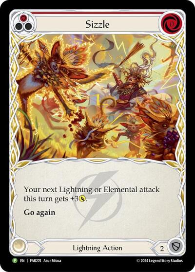 Sizzle (Red) - FAB274 card