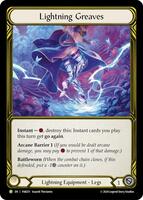 Lightning Greaves (Golden) - FAB251 - Flesh and Blood: Promo Cards